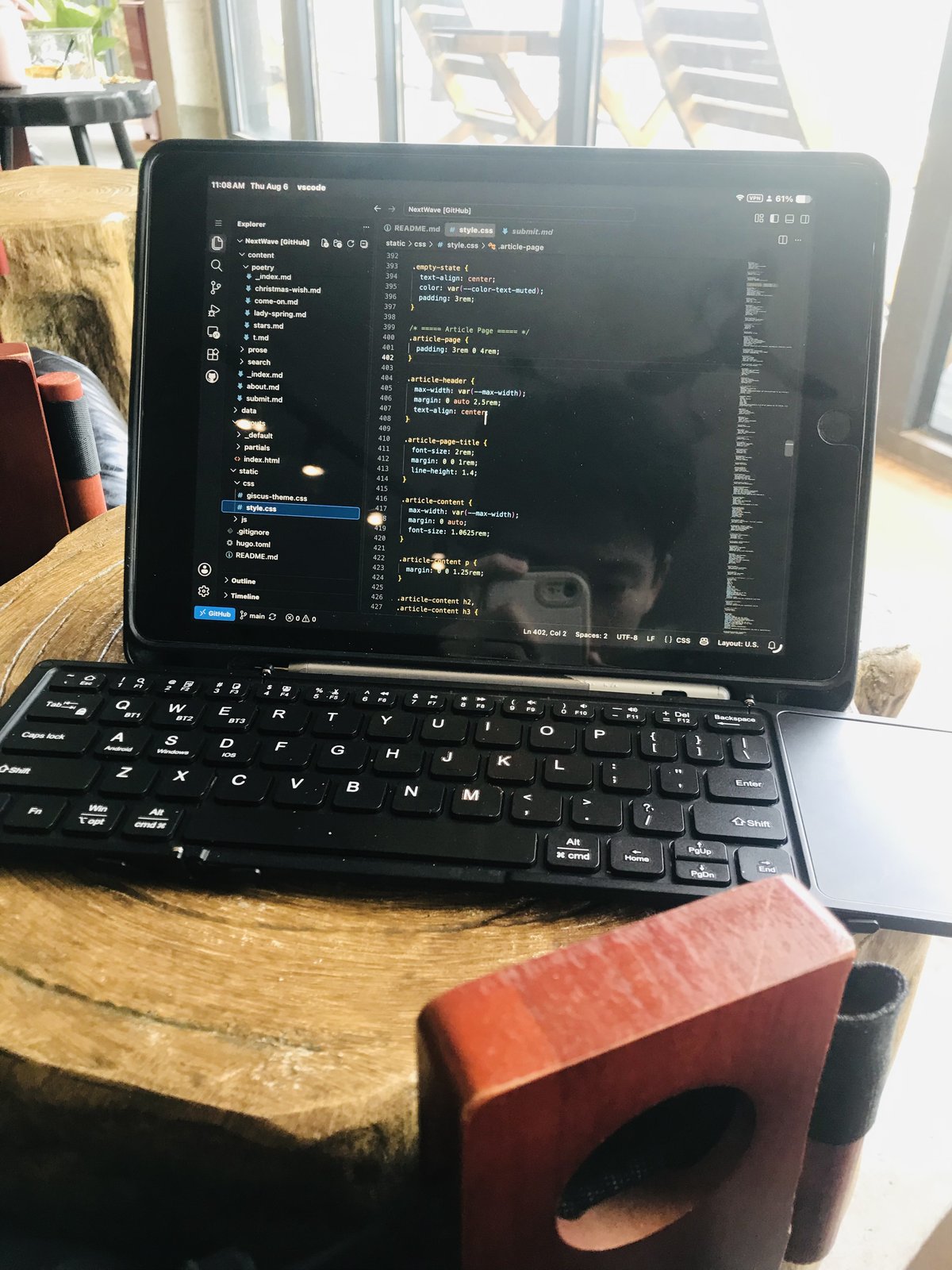 iPad 写代码